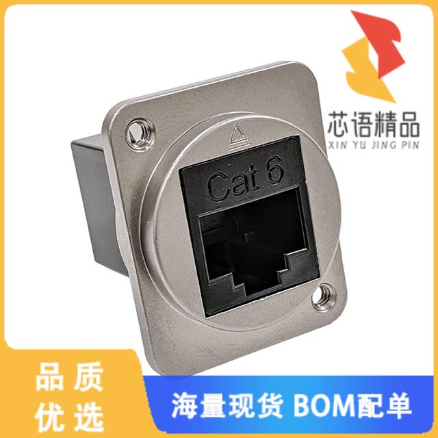 全新EHRJ45D6440原装(CONN, RJ45, CAT6, DIECAST HO
