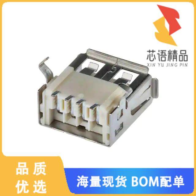 全新KUSBX-SMT-AS1N-W原装(CONN RCPT USB2.0 TYPEA