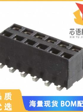 全新969973-6原装(CONN RCPT 12POS 0.1 GOLD SMD)正品