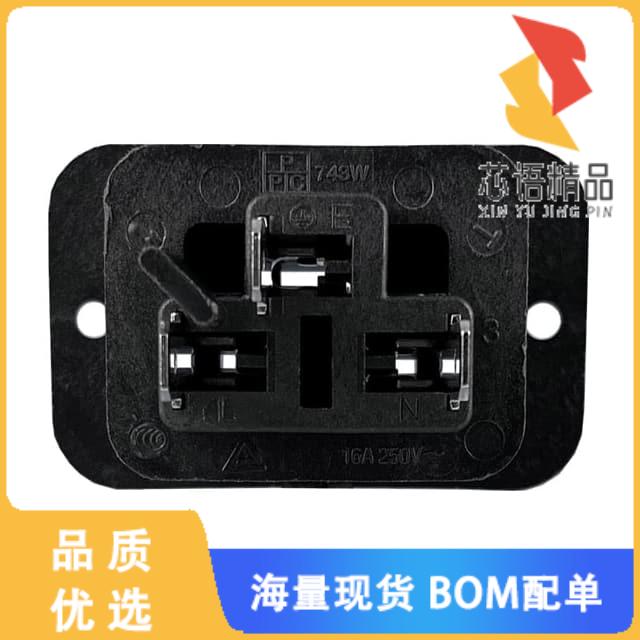 全新743W-00/03原装(PWR ENT RCPT IEC320-2-2J PNL