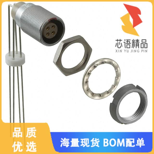 全新ECG.0B.304.CLV原装(CONN RCPT FMALE 4POS GOLD