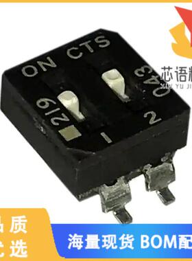 全新219-2LPS原装(SWITCH SLIDE DIP SPST 100MA 20V)正品