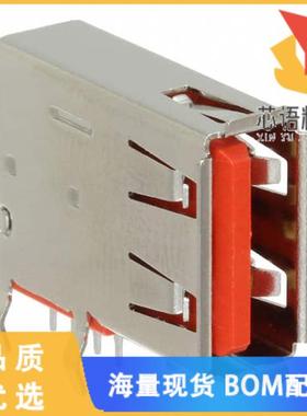 全新USBR-A-S-F-O-VU原装(CONN RCPT USB2.0 TYPEA 4