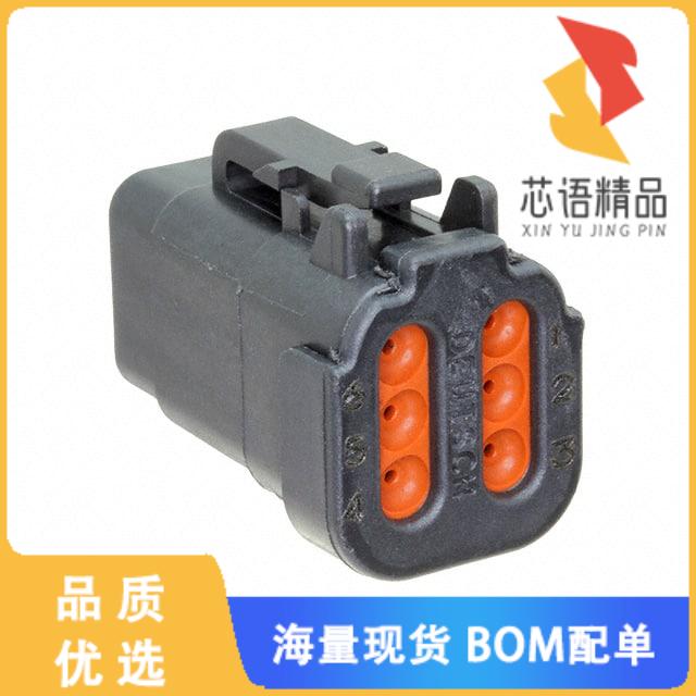 全新DTM06-6S-E005原装(CONN PLUG HSG 6POS)正品