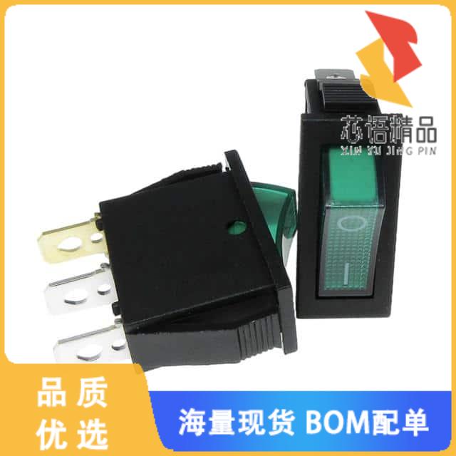 全新SW-R1-1A-E-LG13-0原装(MEDIUM ROCKER SWITCH,