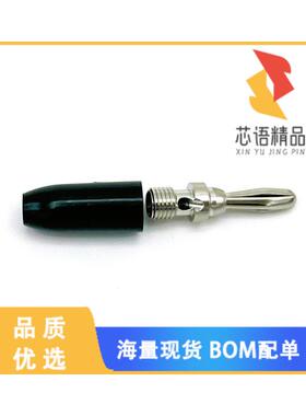全新9202BLK原装(CONN BANANA PLUG SLDRLESS BLACK)正品