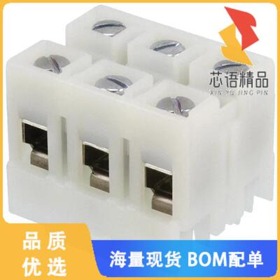 全新NDN111-WH原装(CONN BARRIER STRIP 3CIRC 0.635