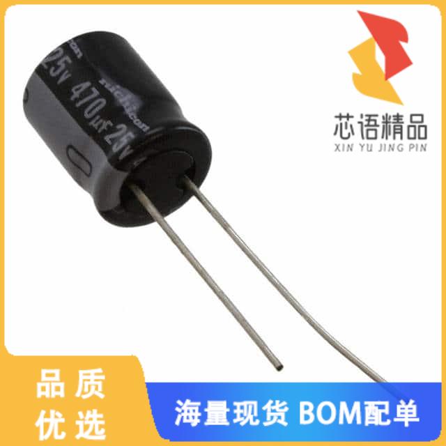 全新UVR1E471MPD1TD原装(CAP ALUM 470UF 20% 25V RA