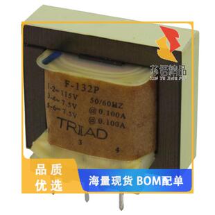 全新F-132P原装(PWR XFMR LAMINATED 1.5VA TH)正品