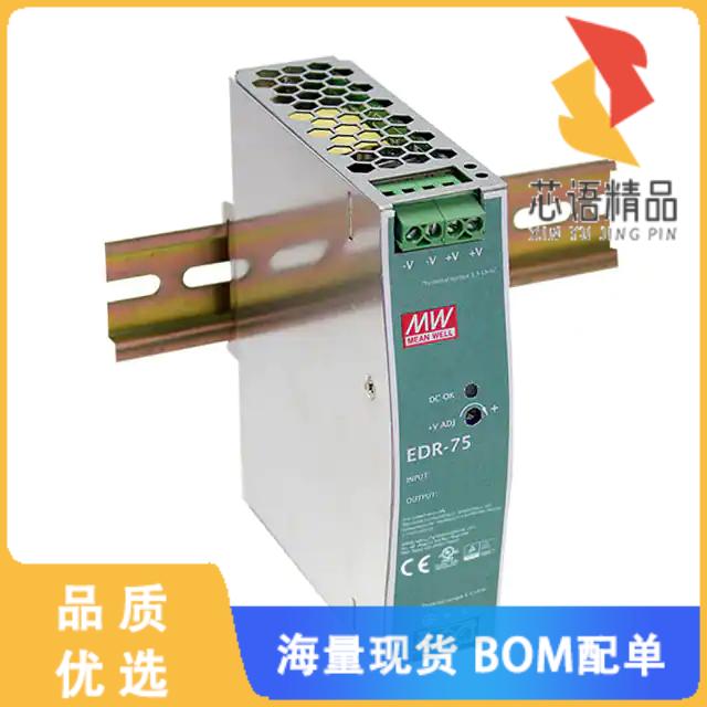 全新EDR-75-24原装(AC/DC CONVERTER 24V 77W)正品