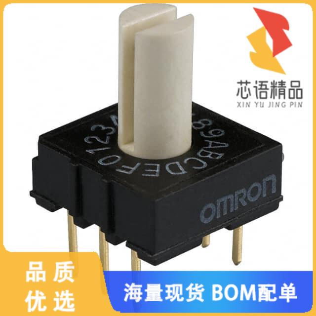 全新A6R-162RS原装(SWITCH ROTARY DIP HEX 25MA 24V)正品