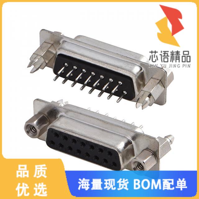 全新A-DF15-GK-3U1-TP1原装(CONN D-SUB RCPT 15POS