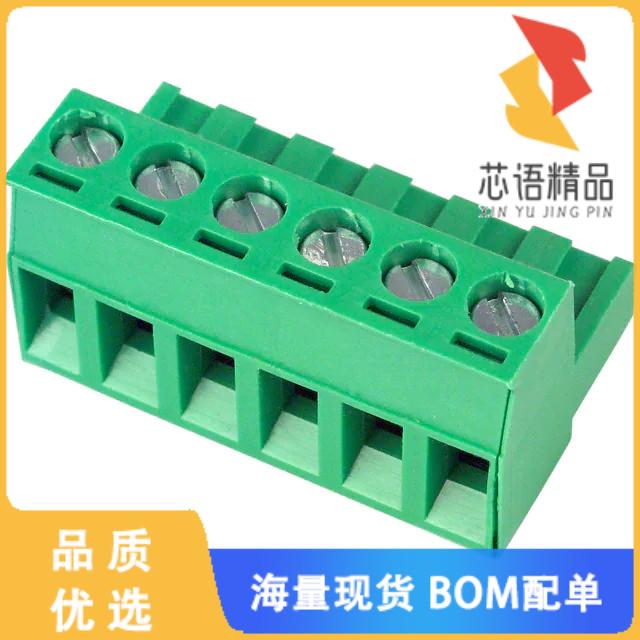 全新ED950/6原装(TERM B PLUG 6POS STR 5MM)正品