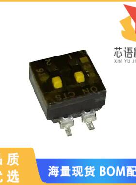 全新219-2MSTR原装(SWITCH SLIDE DIP SPST 100MA 20