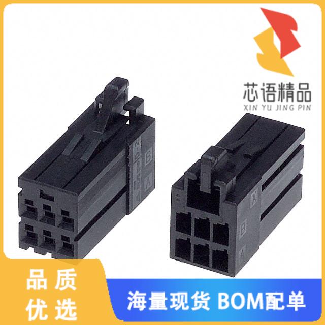 全新1-1318119-3原装(CONN RECEPT 6POS DUAL KEY-X)正品