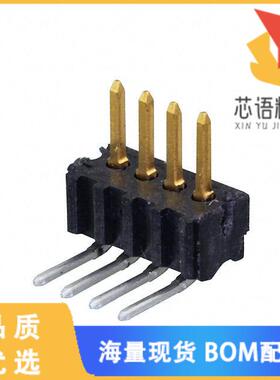 全新5-104186-1原装(CONN HEADER R/A 4POS 1.27MM)正品