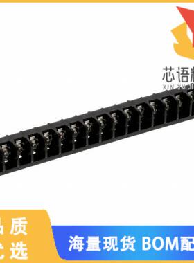 全新1437654-1原装(CONN BARRIER STRP 17CIRC 0.375