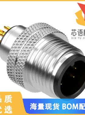 全新50-00989原装(CONN PLUG MALE 6P GOLD SLDR CUP)正品