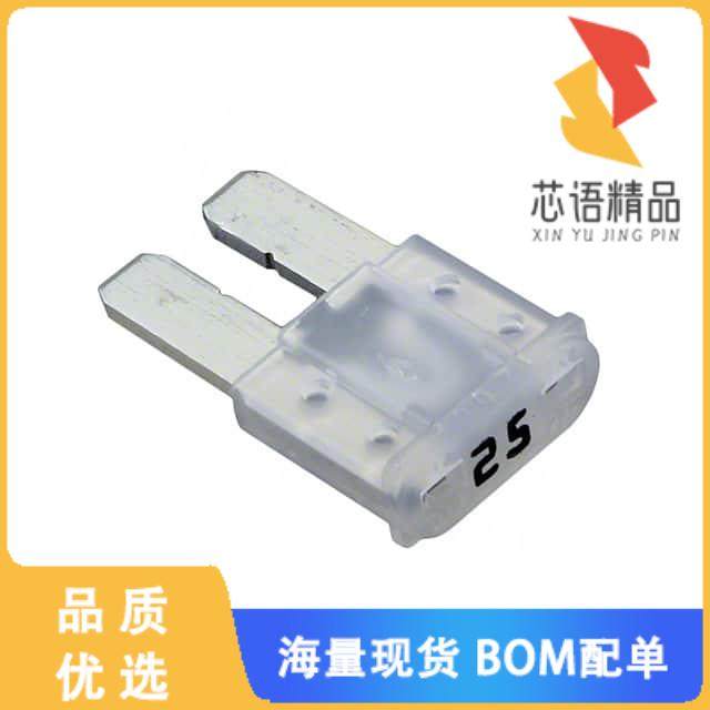 全新0327025.YX2S原装(FUSE 2 BLADE 32V SILVER 25A)正品