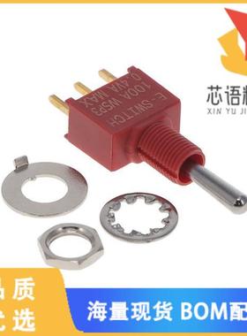 全新100AWSP3T1B1M2REH原装(SWITCH TOGGLE SPDT 0.4