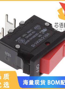 全新W51-C161A1-15原装(CIR BRKR THRM 15A 250VAC 5