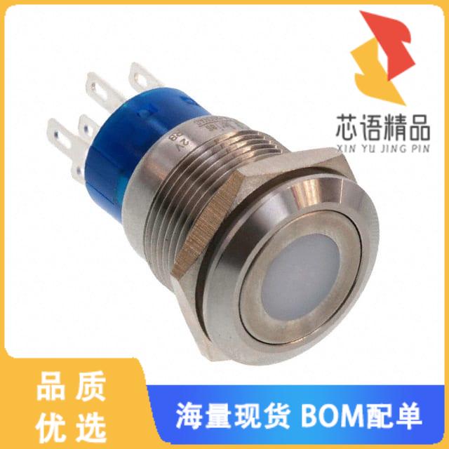 全新AV1920DB12Q04原装(SWITCH PUSHBUTTON DPDT 3A