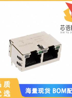 全新1-1840560-5原装(CONN JACK 2PORT 1000 BASE-T