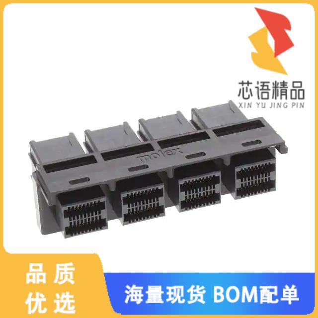 全新0768671013原装(CONN MIN 2.0 SAS RCP 1X4 144P