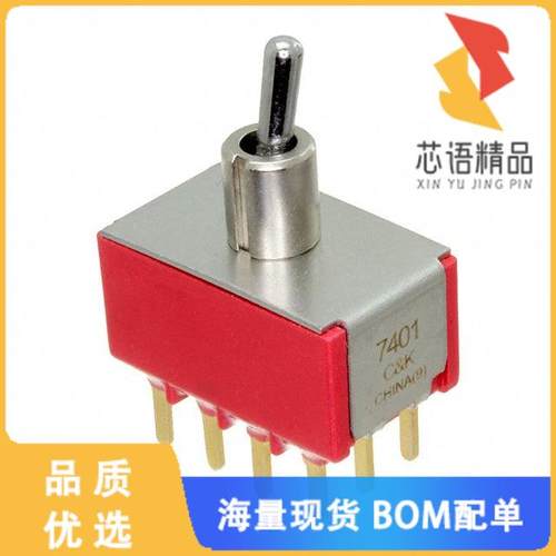 全新7401K2CBE原装(SWITCH TOGGLE 4PDT 0.4VA 20V)正品