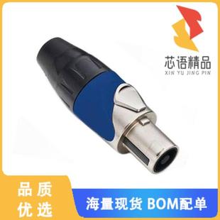 PLUG CONN 正品 SILVER 全新SP 4POS CIRC FN原装 SCREW