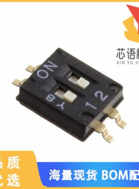 全新A6H-2101原装(SWITCH SLIDE DIP SPST 25MA 24V)正品