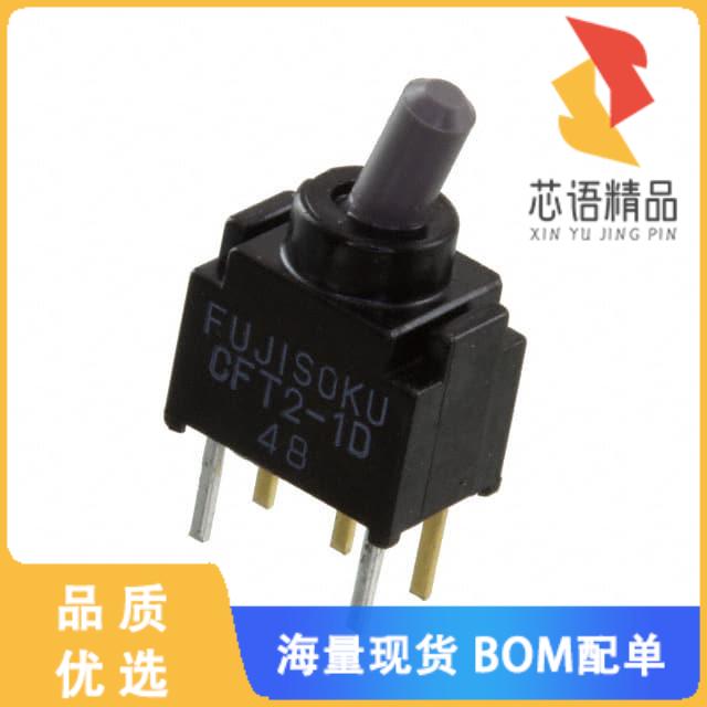 全新CFT2-1EC-AW原装(SWITCH TOGGLE SPDT .4VA 28V)正品