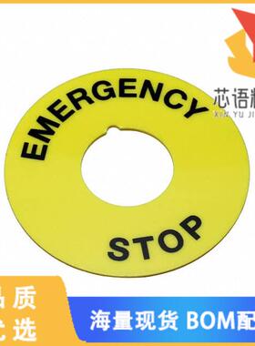 全新704.963.6原装(MARKING PLATE D60 YELLOW EMERG