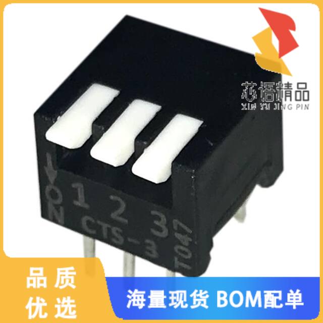 全新195-3MS原装(SWITCH PIANO DIP SPST 50MA 24V)正品