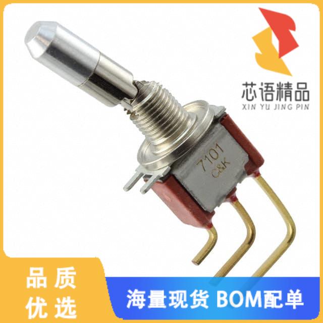 全新7101K12CWAV2BE原装(SWITCH TOGGLE SPDT 0.4VA