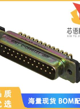 全新1218440-3原装(CONN D-SUB PLUG 25POS R/A SLDR)正品