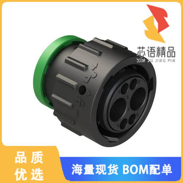 全新AHDP06-18-06SN-BRA原装(6 POSITION PLUG SOCKE