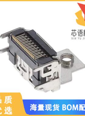 全新DC1RS19JAX原装(CONN HDMI A RCPT 19 POS R/A)正品