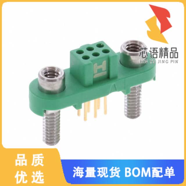 全新G125-FV10605F3P原装(CONN RCPT 6POS 0.049 GOL
