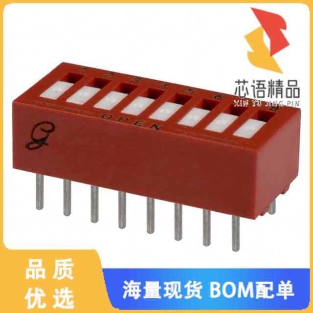 全新76RSB08ST原装(SWITCH ROCKER DIP SPST 150MA 3