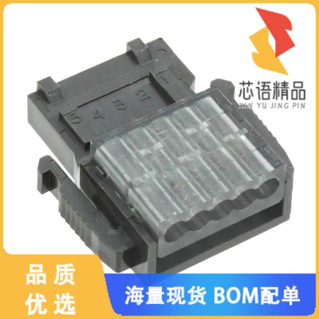 全新35505-6080-A00GF原装(CONN SOCKET 5POS IDC 18