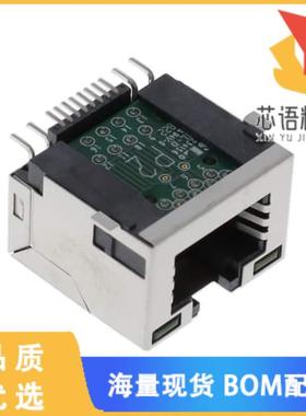 全新RJE3A1886411原装(8P8C, RA, CAT5E, SMT, SHIEL