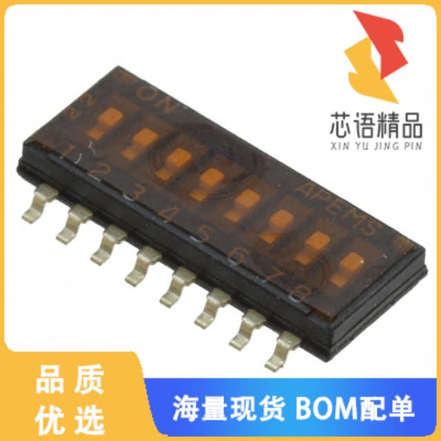 全新IKH0803000原装(SWITCH SLIDE DIP SPST 25MA 24