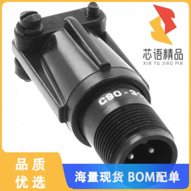 全新C90-3101F10SL-4P原装(CONN RCPT MALE 2P SOLDE