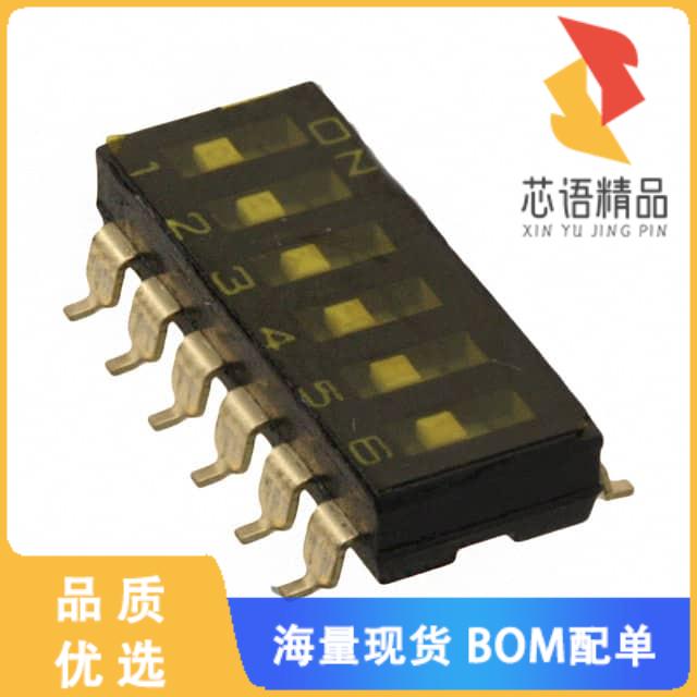 全新A6S-6102-PH原装(SWITCH SLIDE DIP SPST 25MA 2