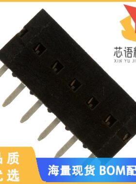 全新68685-306LF原装(CONN RCPT 6POS 0.1 GOLD PCB)正品