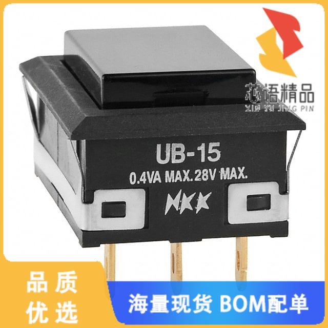 全新UB15NKG01N-A原装(SWITCH PUSH SPDT 0.4VA 28V)正品