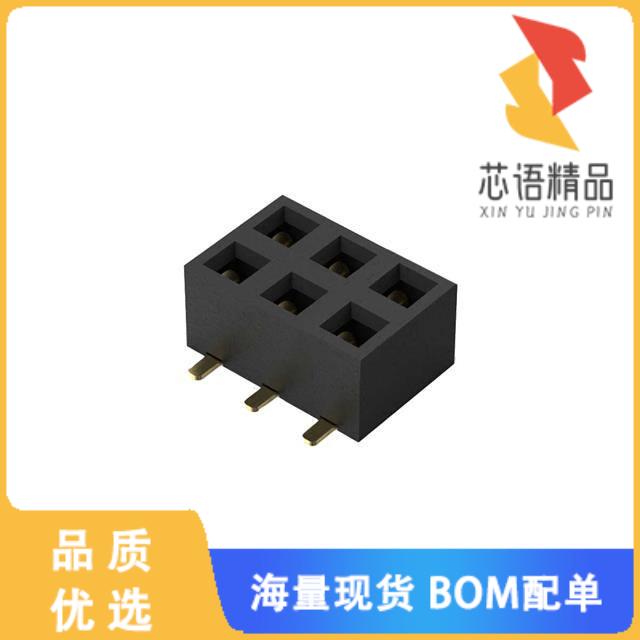 全新BF080-06-A-0-L-C原装(6POS, 2MM PITCH SOCKET,