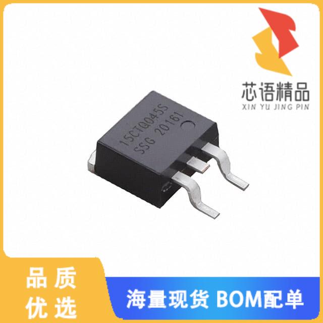 全新15CTQ045S原装(15A, 45V, D2PAK, SCHOTTKY RECT