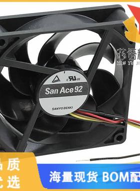 全新9GA0924P4J03原装(FAN 92X25MM 24VDC TACH,PWM)正品